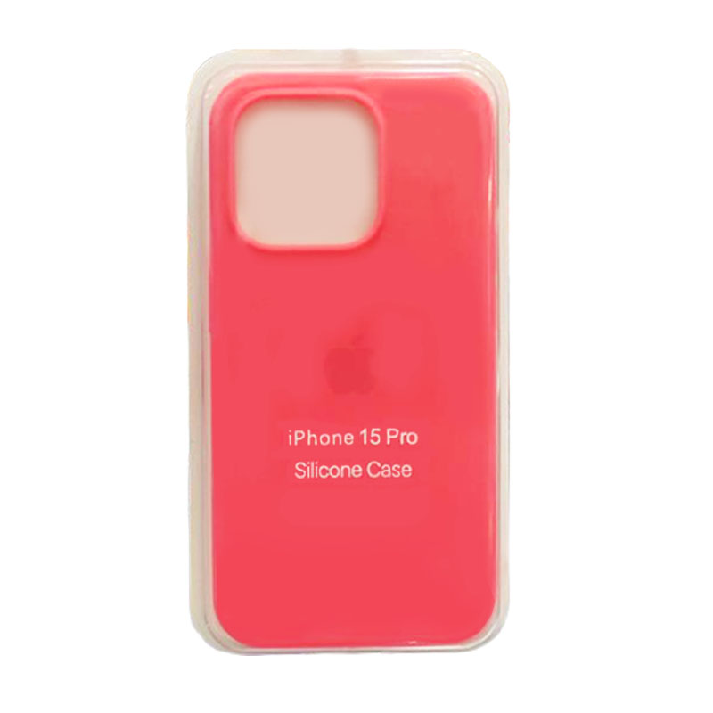 کاور سیلیکونی اصلی برای گوشی اپل iPhone 15 Pro